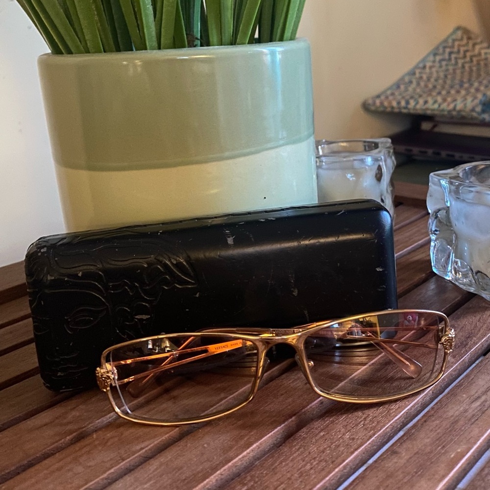 ***SOLD***Versace Sunglasses Gold